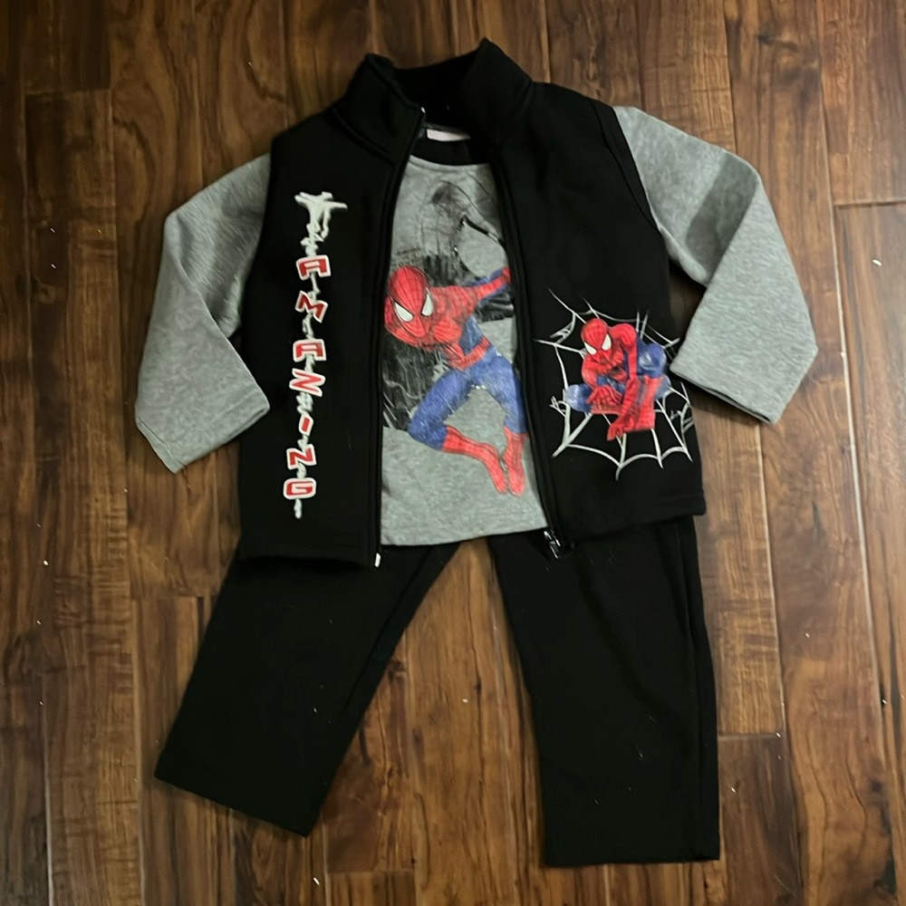 Marvel Spider Man 3piece outfit ⭐️